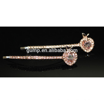 Brillante cristal Barrette Rhinestone Bobby pin